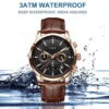 LIGE Watch Men Fashion Sports Quartz Clocks Mens Watches Top Brand Leather Military Waterproof Date Watch Relogio Masculino 4