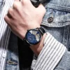 AILANG Genuine Brand Men's Double Tourbillon Luminous Direct-looking Mechanical Watch Automatic Watch Men's Watch   Hollow Movem 4