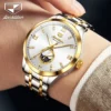 JSDUN brand Original Certification Men's Watches Automatic Mechanical Watch for Male Waterproof Moon Phase Fashion Wristwatch 3