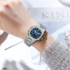 POEDAGAR Elegant Women Wristwatch Waterproof Luminous Calendar Ladies Watch Square Stainless Steel Quartz Women's Watches Female 5