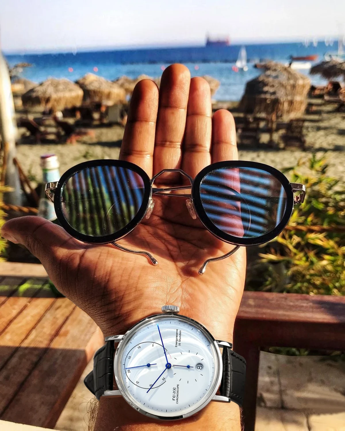 FEICE 20mm Men's Mechanical Watch Men Automatic Bauhaus WristWatch Waterproof Fashion Creative Simple Relogio Masculino-FM202 3
