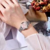 Ladies' watches, women's niche, light luxury, high-end feel, women's high beauty, luminous steel strip calendar, women's watches 6