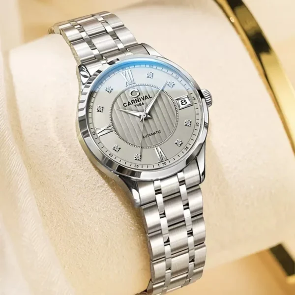 CARNIVAL Luxury Top Brand Automatic Mechanical Watch Women Waterproof Fashion Ladies Watches Sapphire Glass Miyota Movement 1