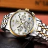 LIGE Fashion Men's Mechanical WristWatches Business Waterproof Tourbillon Watch Men Top Brand Luxury Automatic Watches For Men 3