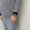 2025 Luxury Mens New Mechanical Skeleton Watches Fashion Tourbillon Automatic Hollow Out Watch Waterproof Casual Luminous Clock 6