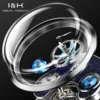 IDEAL KNIGHT Top Brand Luxruy Mens Watch Advanced Tourbillon Automatic Mechanical Watch Waterproof Luminous Dual Region Time 5