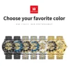 OLEVS 9901 Mens Watches Original Fashion Luxury Hollowing Automatic Mechanical Watch Waterproof Luminous Watch For Man Freebie 6