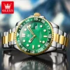 OLEVS 3610 Mens Watch Brand Original Waterproof Quartz Watch Waterproof Luminous Sport Watches Automatic Date Watch For Men 3