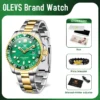 OLEVS 3610 Mens Watch Brand Original Waterproof Quartz Watch Waterproof Luminous Sport Watches Automatic Date Watch For Men 2