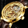 OUPINKE Great Price Reduction Luxury Brand Men Watch Gold Fully Automatic Mechanical Watch Waterproof Luminous Original Watch 1