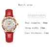 Woman Automatic Watches Lady Diamond Luminous Business Date Calendar Mechanical Wristwatch Female Fashion Luxury Bracelet Clock 2