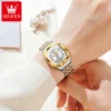 OLEVS Fashion Elegant Women's Watches Date 30m Waterproof Automatic Mechanical Watch for Lady Luminous Original Brand Wristwatch 3
