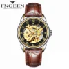 Relogio Feminino Women Watches Self Wind Automatic Mechanical Wristwatches Tourbillon Skeleton Hodinky Female Orologio Meccanico 4