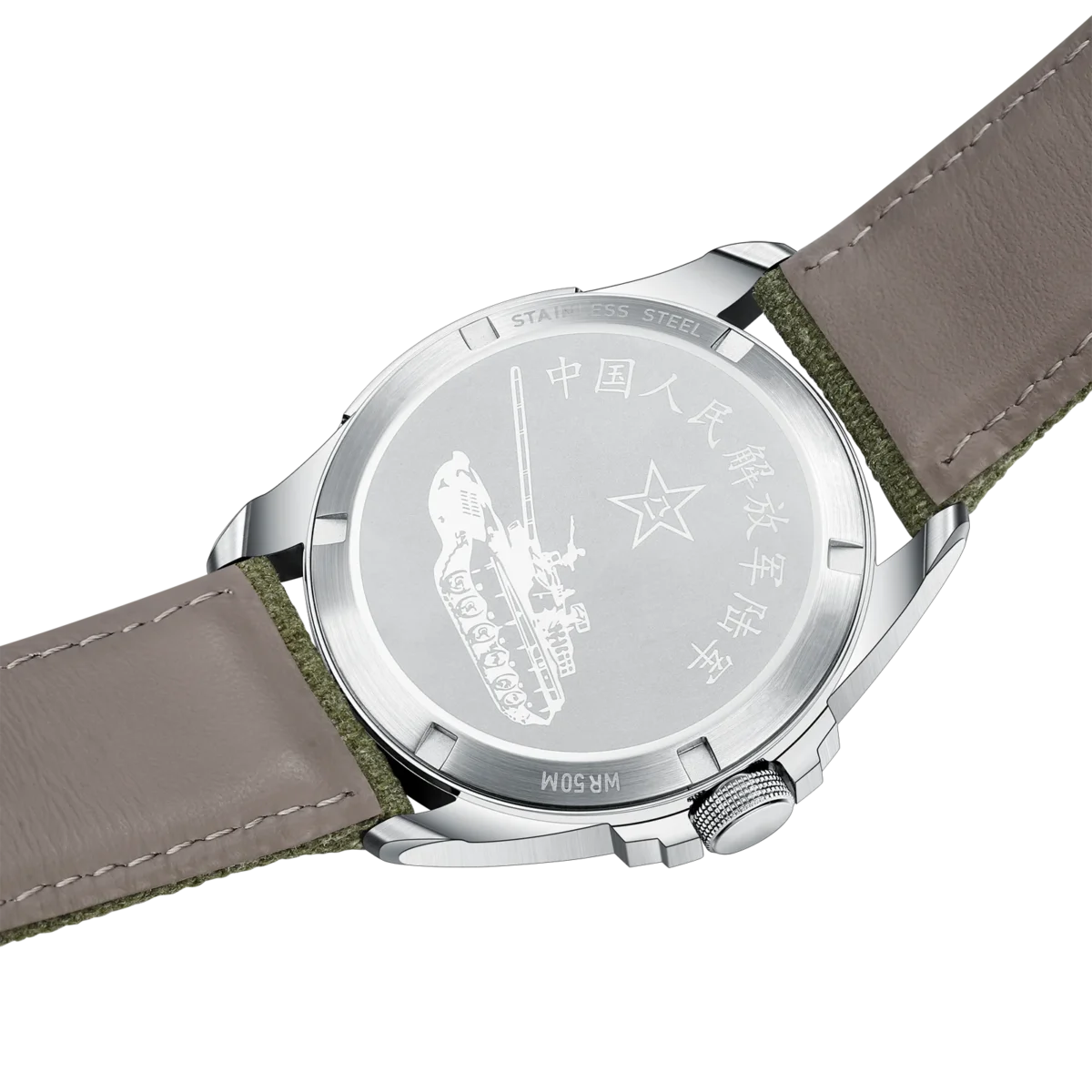 Seagull Luxury Bracelet Military Men Watch Automatic Mechanical Watches For Men Wear Resistant Leather Strap Luminous Clock D581 4