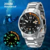 BERNY Automatic Dive Watch for Men Super Luminous Original Design 20ATM Diver Wristwatch Sapphire, Local Warehouse Fast Delivery 1