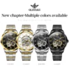 OUPINKE Original Luxury Brand Men's Watches Waterproof Skeleton Imported Movement Fully Automatic Mechanical Watch for Man Watch 6