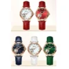 AILANG Women's Wrist Watch Original Luxury Watches For Ladies Waterproof Leather Automatic Mechanical Woman Wristwatch Rose Gold 6