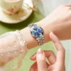 OLEVS Original Brand Elegant Women's Watches Waterproof Luminous Quartz Watch for Lady Necklace Bracelet Gift Box Set Calendar 4
