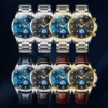 OLEVS 9807 New Mens Watches Original Quartz Watch Multifuncion Chronograph Watch For Man Waterproof Luminous Mens Gifts Freebie 6