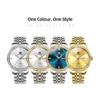 OLEVS Original Luxury Brand Men's Watches Stainless Steel Strap Week Calendar Luminous Quartz Watch for Men Diamond Dial Fashion 6