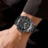 WM Watch Automatic Mechanical Men Watches Sapphire Luminous 100M Water Resistant Dive Compass Watch Man Miyota Welly Merck WM157 6