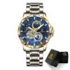 gold blue