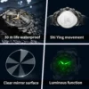 OLEVS 3673 Mens Watch Business Brand Quartz Watches Multifunctional Chronograph Waterproof Moon Phase Watch Mens Gifts Original 5