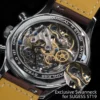 Sugess Watch of Men Chronograph Mechanical Wristwatches with Seagull ST19 Swanneck Movement Pilot Sapphire Crystal Racing V2 New 3