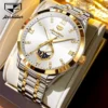 JSDUN brand Original Certification Men's Watches Automatic Mechanical Watch for Male Waterproof Moon Phase Fashion Wristwatch 1