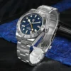 San Martin NH34 39mm BB GMT Luxury Men's Watches Business Dress Watch For Men Automatic Mechanical Sapphire Date Windows BGW9 4