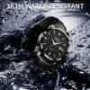 LIGE Classic Wrist Watches For Top Brand Luxury Business Date Waterproof Luminous Stainless Steel Men Quartz Wristwatch+Box 2