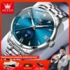 OLEVS 3646 Mens Watch Original Business Quartz Watch Waterproof Luminous Large Dial Watch For Man Dual Calendar Display Gifts 1