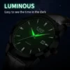 LIGE Classic Wrist Watches For Top Brand Luxury Business Date Waterproof Luminous Stainless Steel Men Quartz Wristwatch+Box 3