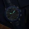 BORMAN Men Automatic Watch Luxury 42.5mm Mechanical Wristwatch 50M Waterproof Sapphire Mirror Week Date 24 Hours Crystal Bezel 4