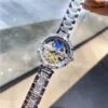 Office Ladies Business Work Cut Out Mechanical Watch Elegant Ladies Diamond Plaster Watch Banquet Accessories Jewelry by ￼   Jewelry Family Store (106 Pieces Sold) 2