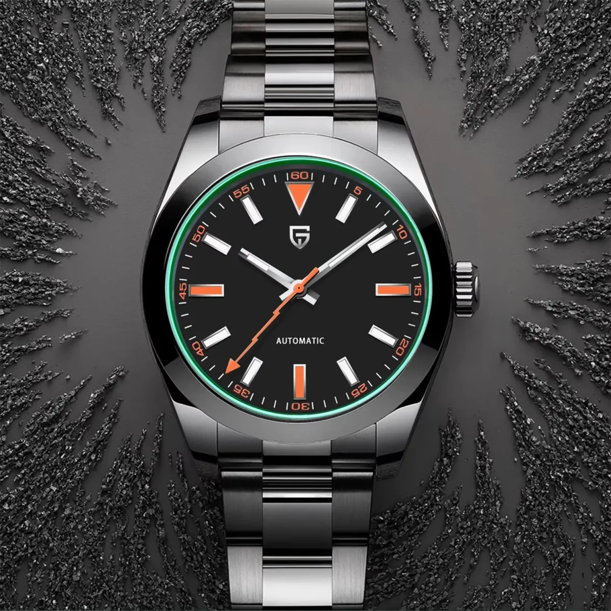 PAGANI DESIGN Green Sapphire Glass 2024 New Mens Mechanical Watches Luxury Automatic Watch Men NH35A Stainless Steel Sports Gift 1