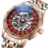 Men Mechanical Watch Automatic Luxury Gambling Rotating Plate Dial Wristwatch Man Casual Waterproof Luminous Clock Reloj Hombre 6