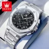 Men Silver Black