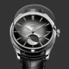 BORMAN Stainless Steel Men Mechanical Watch Power Reserve 80Hour Moon Phase Automatic Watch Sapphire Glass Waterproof 50M Watch 5