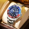 LIEBIG Luxury Movement Quartz Watches Fashion Business Time Watch Waterproof Stainless Steel Strap Wristwatches For Men Women 1