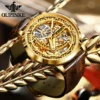OUPINKE Great Price Reduction Luxury Brand Men Watch Gold Fully Automatic Mechanical Watch Waterproof Luminous Original Watch 5