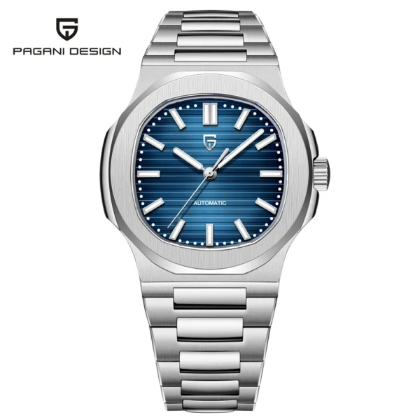 PAGANI DESIGN Automatic Watch For Men Mechanical Watches Men Top Luxury Sports Waterproof Sapphire Stainless Steel Reloj Hombre 2