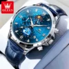 Blue Leather