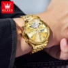 OLEVS 6621 Mens Watch Original Brand  Automatic Mechanical Business Watch Waterproof Watch for Men Calendar Mens Gifts Reloj 4