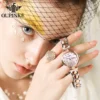 OUPINKE 3180 Ladies Watch Classic Mechanical Watch Watch 50M Waterproof Luminous For Ladies Date Watch Dual Calendar Design 3