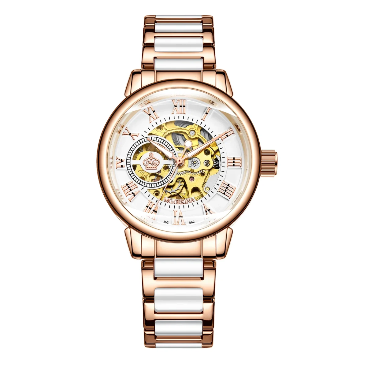 ORKINA Ladies Automatic Mechanical Watch Luxury Brand Women Wristwatch Fashion Skeleton Clock Senhoras Assistir Reloj Mujer 2022 1