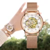 ORKINA Ladies Automatic Mechanical Watch Luxury Brand Women Wristwatch Fashion Skeleton Clock Senhoras Assistir Reloj Mujer 2022 5