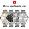 OLEVS 2943 Mens Watch Original Quartz Watch Waterproof Luminous Dual Calendar Display Watch For Men Freebie Mens Gifts Reloj New 6