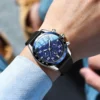 OLEVS TY703 Mens Watch Fashion Casual Original Quartz Watch for Man Chronograph Waterproof Luminous Date 24 Hour Display  New 4