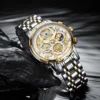 LIGE Luxury Fashion Men Watch Waterproof Luminous Date Man Wristwatch Stainless Steel Chronograph Quartz Men's Watches Reloj 3
